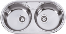 Sinks DUETO 847 V 0,6mm matný 